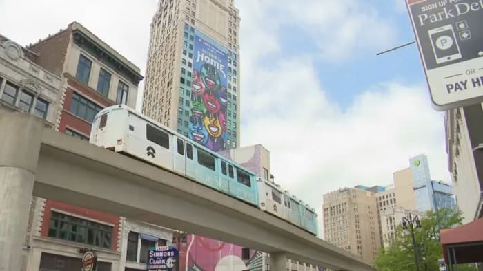 Detroit People Mover teknoloji yükseltmeleri nedeniyle geçici olarak kapatılacak