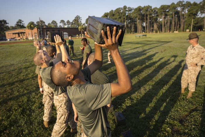 'The Few. The Proud' aren't so few: Marines recruiting surges while other services struggle