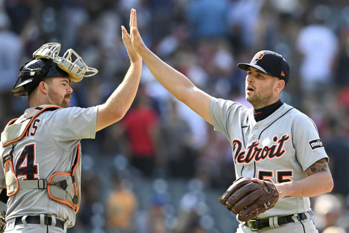 Detroit Tigers' Casey Mize perfect for 3, pulled by plan in 4-1 win