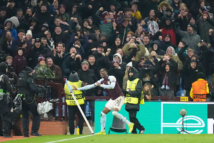 Aston Villa edges Salzburg 3-2 after second-half comeback in Europa League