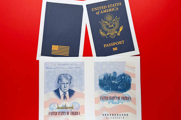 Limited Edition Trump Commemorative Passports Launch Nationwide