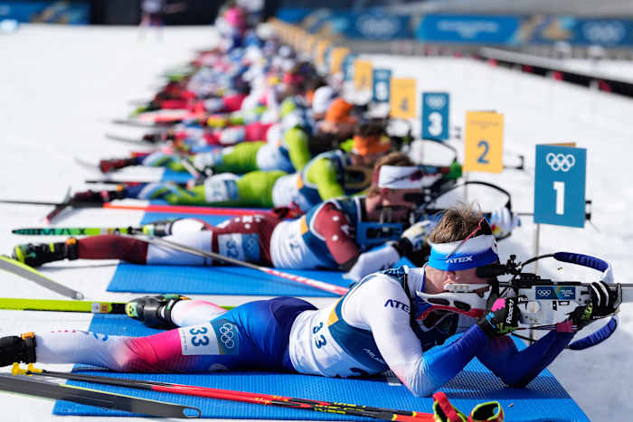 A look at the Olympic sport of biathlon by the numbers