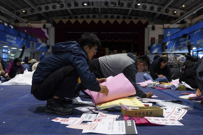 Taiwan prepares to elect a president and legislature in what's seen as a test of control with China