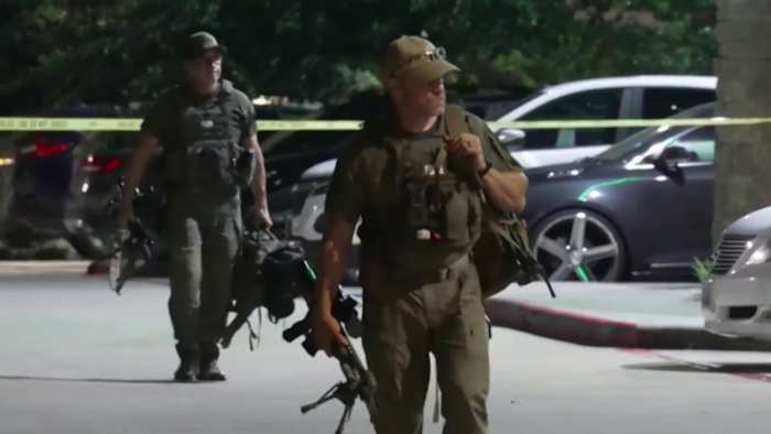 New Video: Houston Police Hotel Hostage Situation