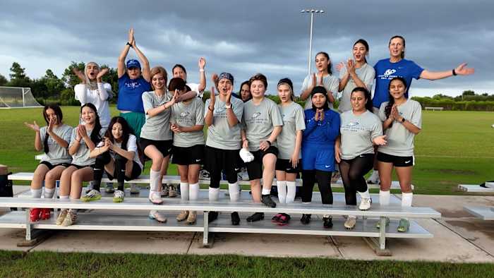 These women athletes from Afghanistan escaped Taliban rule. Now the players of Houston Shine FC find joy in soccer again