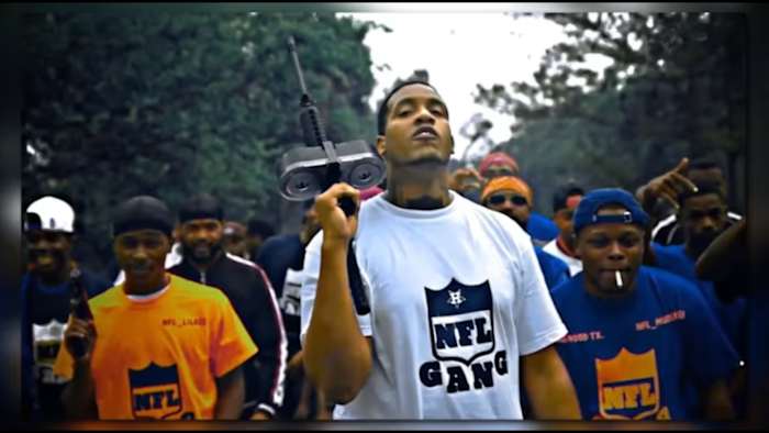 Image linked from the original feed: Houston rapper NFL Cartel Bo identified as suspect in kidnapping case at Cypress home