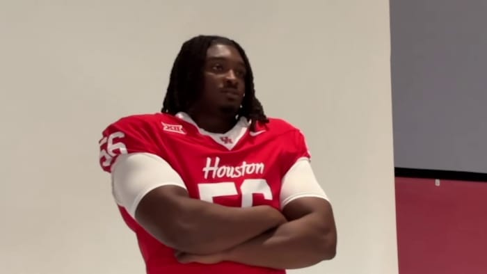Image linked from the original feed: UH's Shadre Hurst enjoys painting to relieve stress