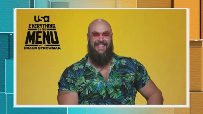 WWE star Braun Strowman chats season 2 of ‘Everything On The Menu'