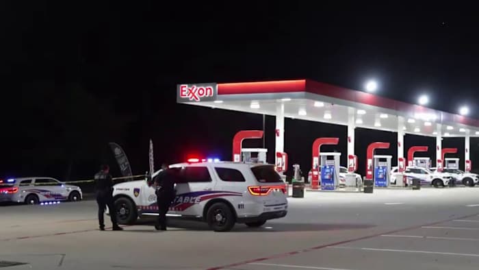 Image linked from the original feed: Investigation underway after child found unresponsive at gas station in Spring