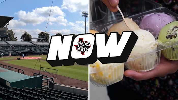 Texas Eats NOW: 4th of July Baseball, Asian-Inspired Ice Cream, Southern Brunch Favorites, and Artisan Coffee Creations