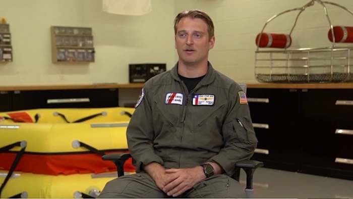 <a href="https://www.ksat.com/news/local/2026/07/14/couple-hundred-people-trapped-coast-guard-rescue-swimmer-scott-ruskan-reflects-on-camp-mystic-rescues-receiving-pat/" target="_blank">US Coast Guard rescue swimmer Scott Ruskan reflects on Camp Mystic rescues</a>