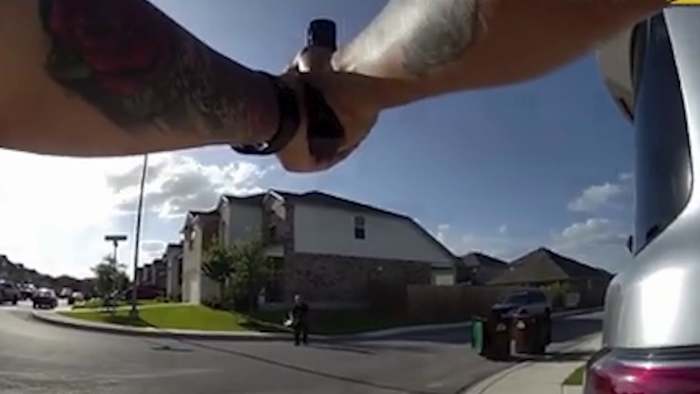 Bodycam video shows man approaching BCSO deputies with knives moments before far West Side shooting