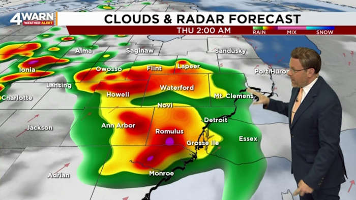 Strong-to-severe thunderstorms expected Thursday across Metro Detroit -- what to expect
