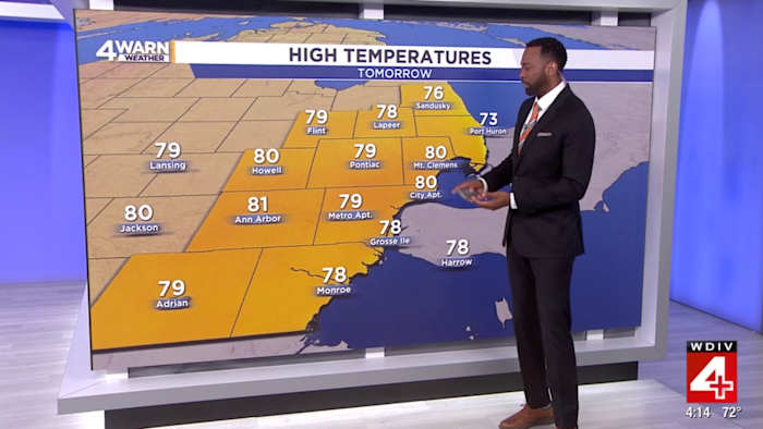 4Warn Weather Alert: Extreme heat likely after comfortable weekend in Metro Detroit
