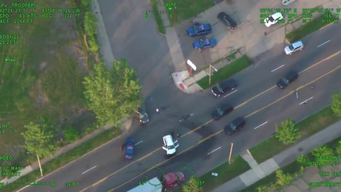 Michigan State Police helicopter helps arrest suspect after stolen ATV chase