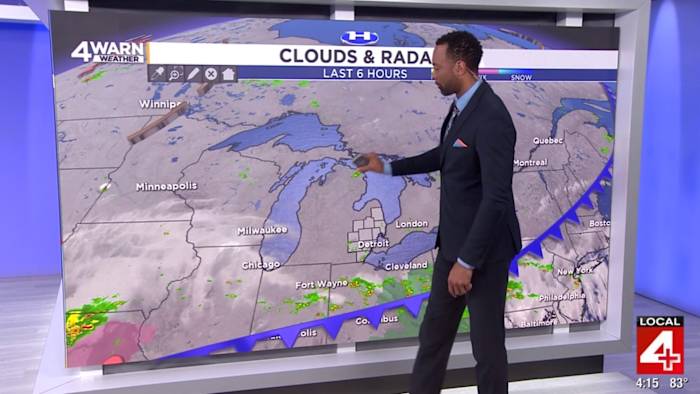 Showers exit Metro Detroit, setting up sunny weekend before 90-degree heat returns