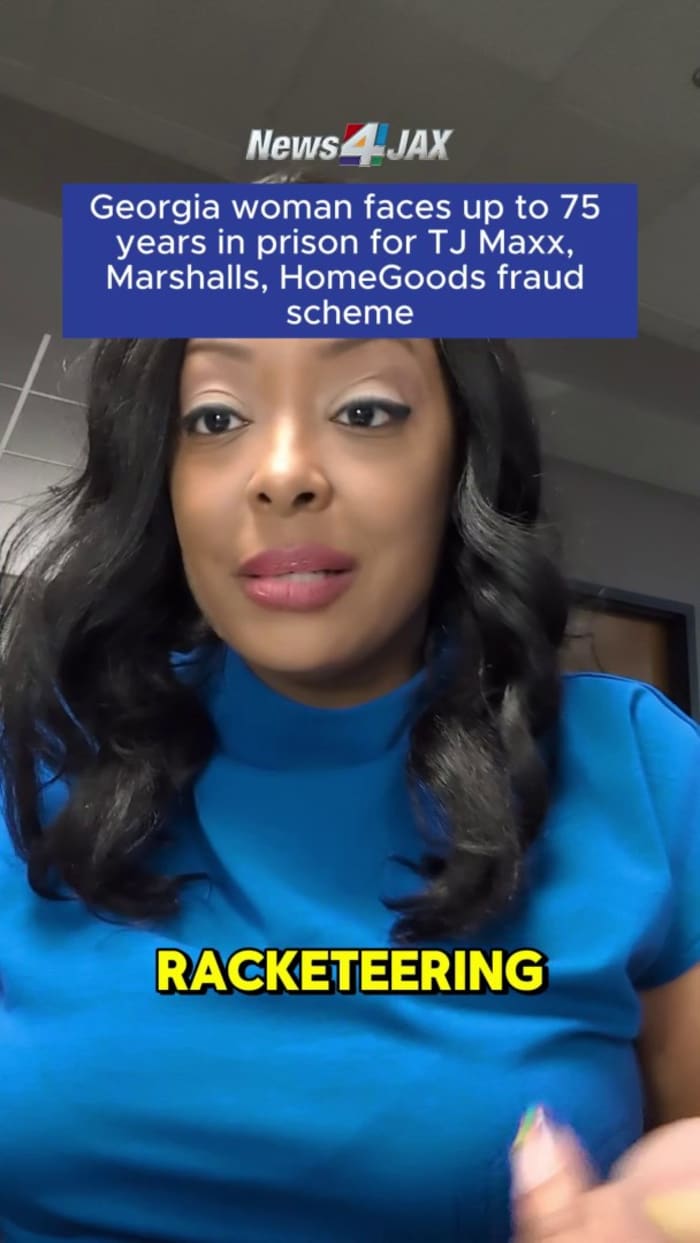 Georgia woman faces up to 75 years in prison for TJ Maxx, Marshalls, HomeGoods f...