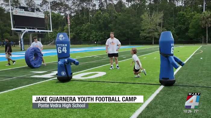 Ponte Vedra alum, Michigan lineman Jake Guarnera hosts first youth football camp, benefits Special Forces Trust