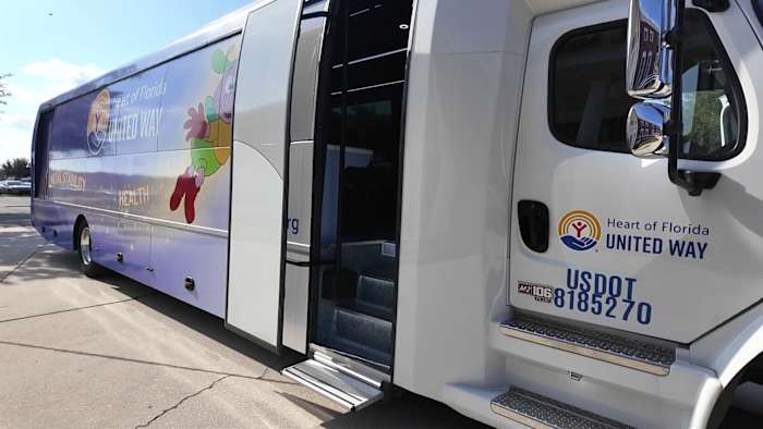 Heart of Florida United Way unveils mobile computer lab to serve Central Florida communities