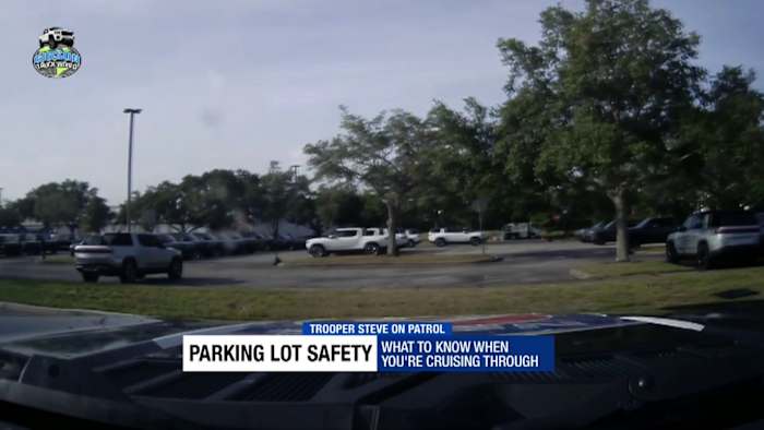 Trooper Steve on Patrol: Why parking lot safety matters more than you think