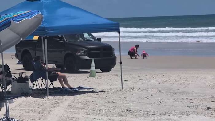 Volusia County urges caution when driving at beaches for Fourth of July