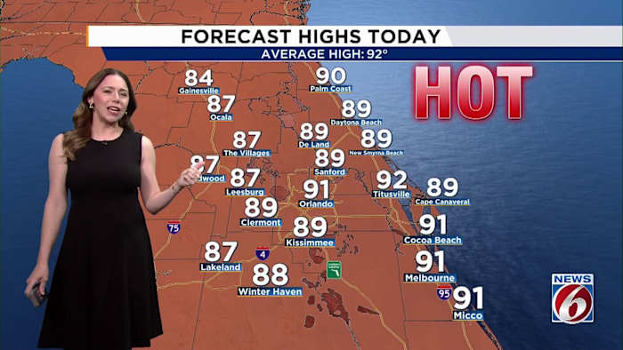 Stormy start to the week before tropical disturbance boosts rain by the weekend