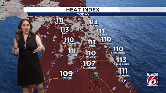 Dangerous heat continues in Central Florida as storms return this week. Here’s the latest