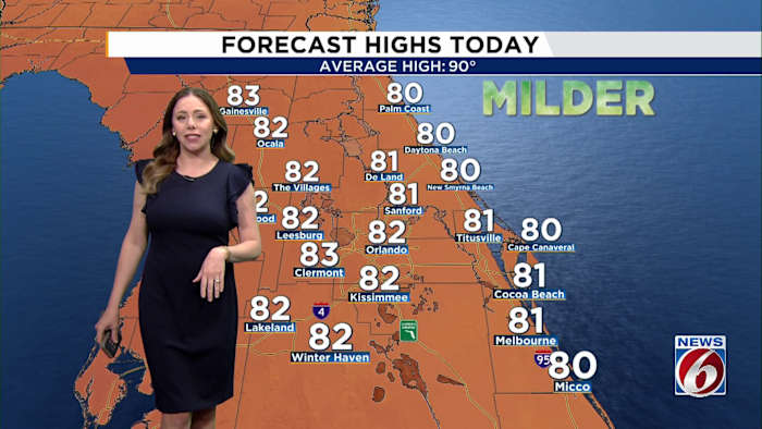 Rare June cool down for Central Florida. Here's how long the low 80s will remain.