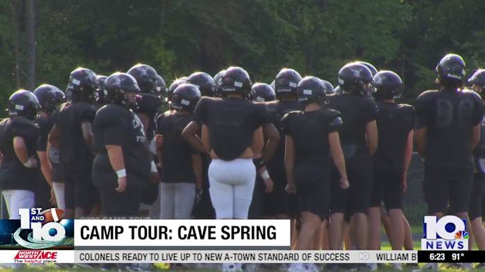 1st and 10 Camp Tour: Cave Spring Knights