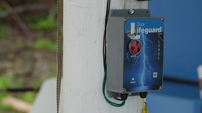 New device alerts to electricity in Smith Mountain Lake