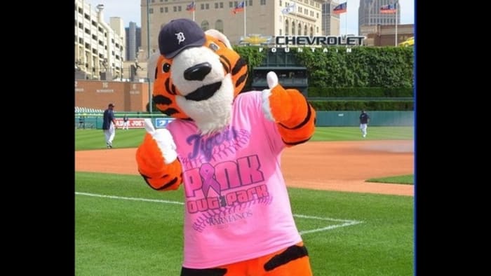 Detroit Tigers Pink Out The Park Tigers team up for 2nd annual Pink Out the Park