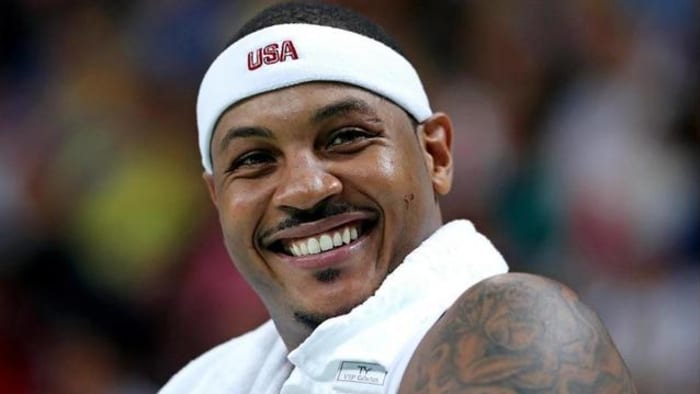 Carmelo Anthony sets U.S. men's Olympic record for points 