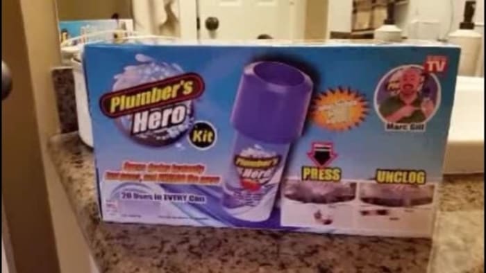 Plumber's Hero Kit - Unclog Drains Instantly