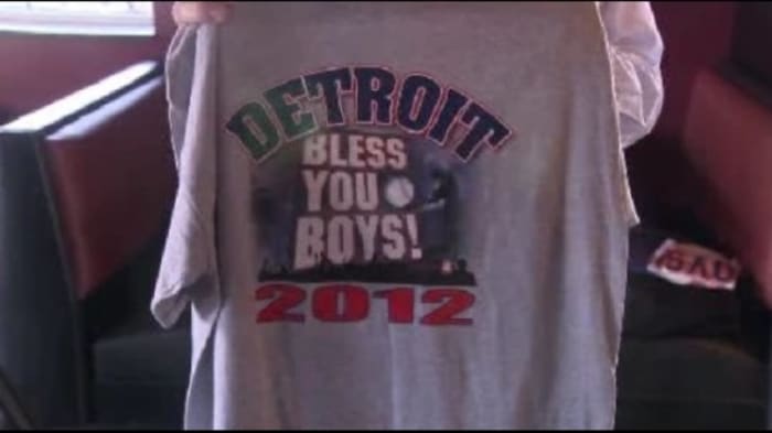 Detroit Tigers 1984 World Series Champs Bless You Boys Shirt