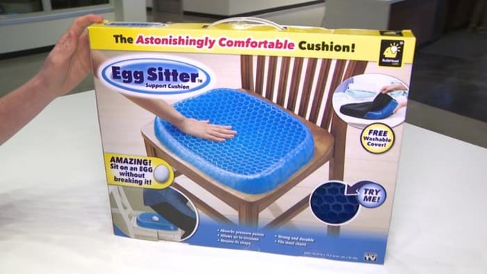 Telebrands Egg Sitter Support Cushion - Blue, 1 ct - City Market