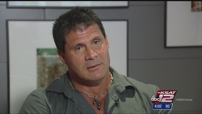 Jose Canseco in SA to promote new movie