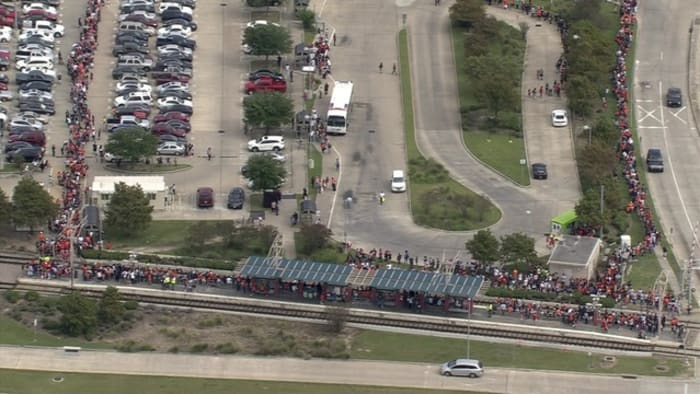 Over 2 Million Line the Streets of Houston for Astros Parade