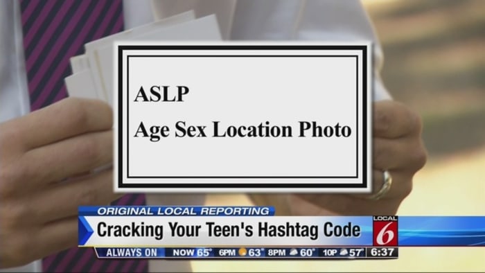 Teens use secret codes in social media hashtags, sexting