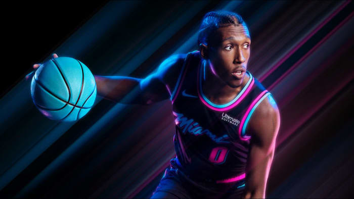 The Heat Unveil Their 'Miami Vice'-Inspired City Edition Jerseys