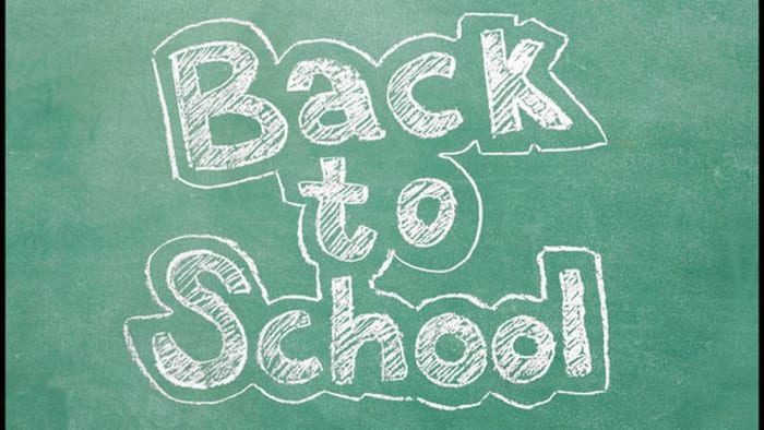 Back to School Calendar