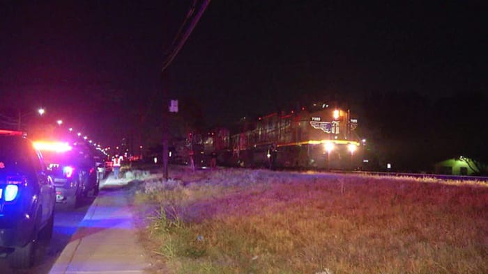 SA man throws ax at moving train, which bounces back, hits him in head, SAPD says