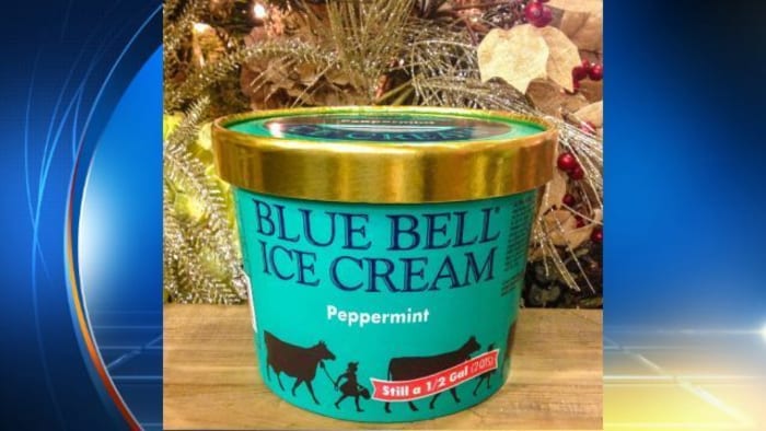 Peppermint  Blue Bell Ice Cream