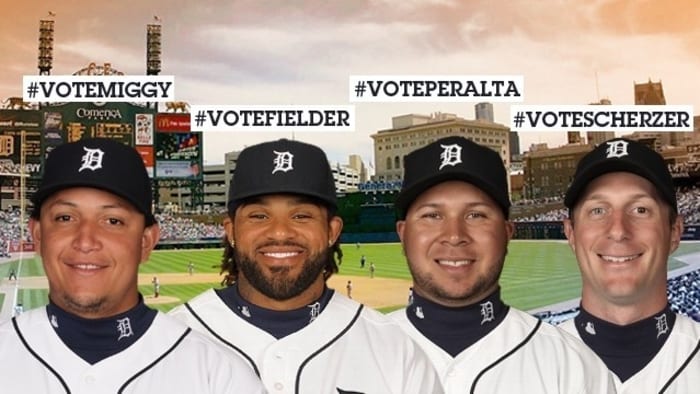 Justin Verlander, Prince Fielder and Miguel Cabrera among