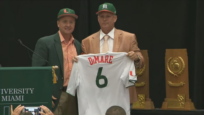 Legendary Miami coach Jim Morris' No. 3 retired as Canes open ACC