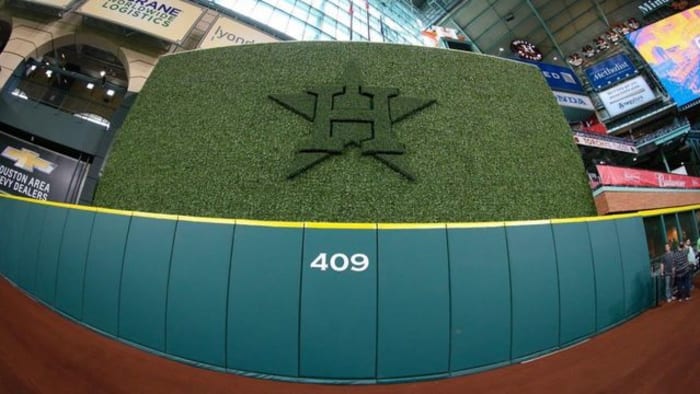 Astros unveil renovations to Minute Maid Park's center field