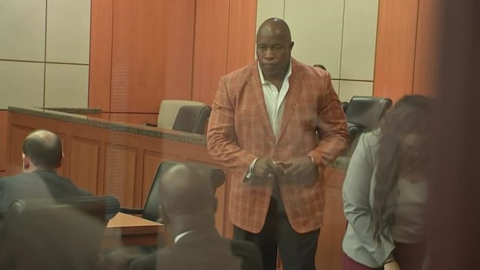Ex TV court bailiff accused of killing wife appears in court