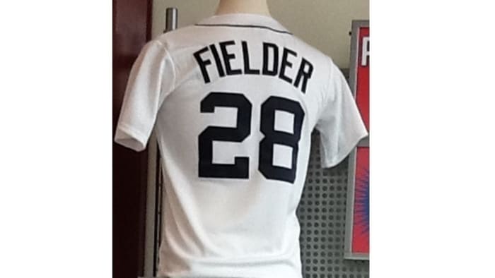 Prince Fielder's Detroit Tigers jersey now on sale at D Shop