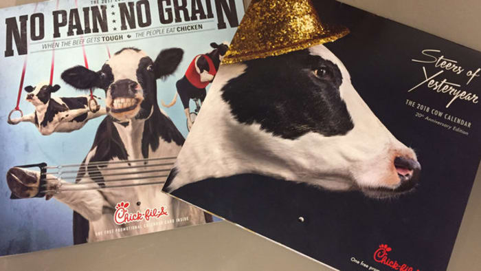 Chick-fil-A to stop publishing its annual Cow Calendar