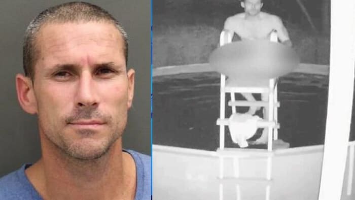 Police Unzip Id Of Florida Man Accused Of Skinny Dipping In Womans Pool 9476