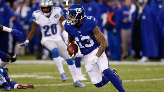 Odell Beckham Jr. made yet another one-handed touchdown catch